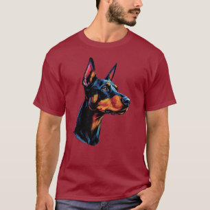 Camiseta Doberman Mãe
