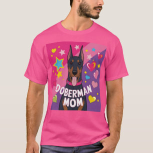 Camiseta Doberman Mãe