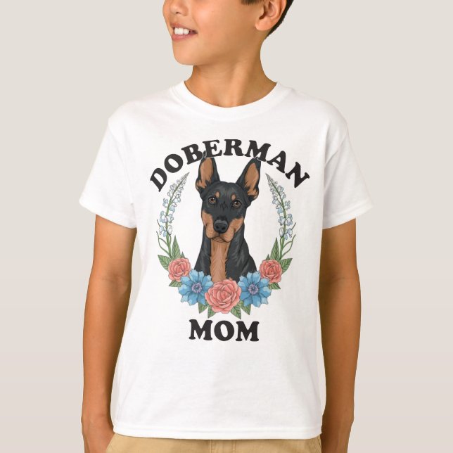 Camiseta Doberman Mãe Ever (Frente)