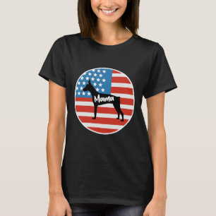 Camiseta Doberman Mama Dog Mãe 1288