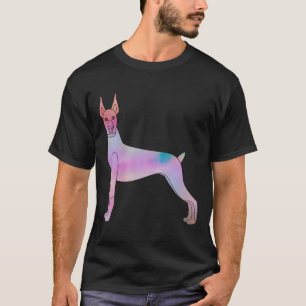 Camiseta Doberman Pincher Pastel Tone