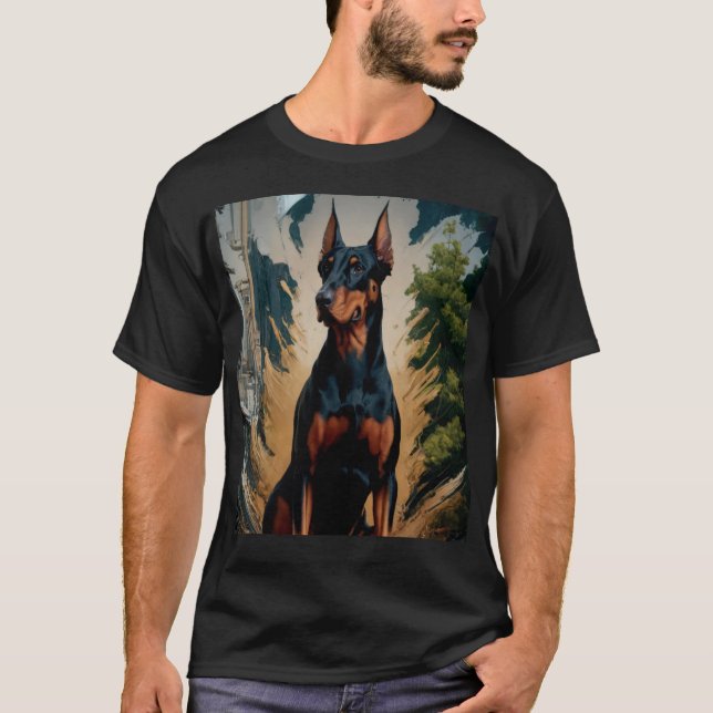 Camiseta Doberman Pinscher (Frente)