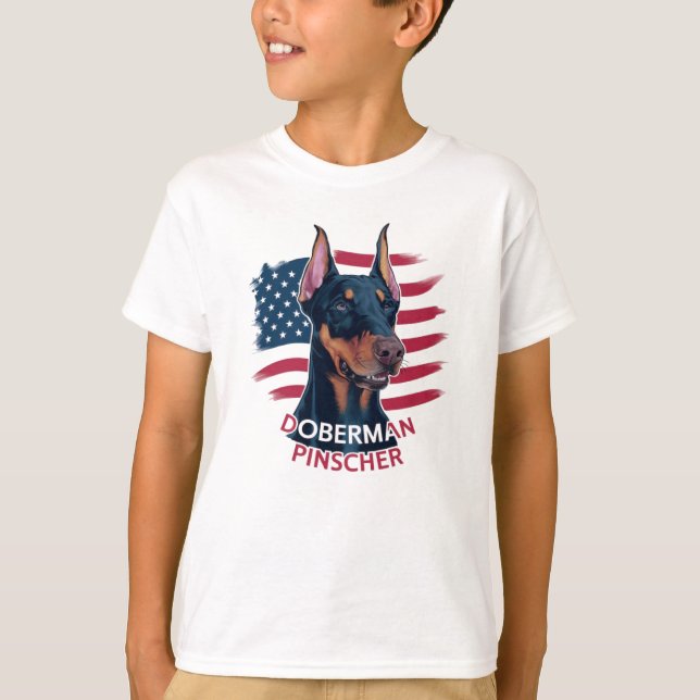 Camiseta Doberman Pinscher (Frente)