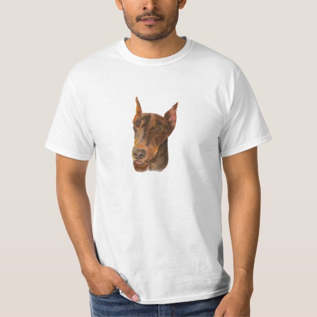 Camiseta Doberman Pinscher (Frente)