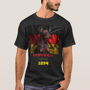 Camiseta Doberman Pinscher Alemanha 1894