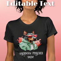 Doberman Pinscher Cachorro Mãe Cachorros Solares