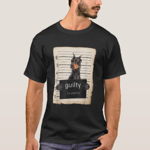 Camiseta Doberman Pinscher - Caneca de cão