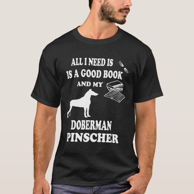 Camiseta Doberman Pinscher Doberman Breed Dog (Frente)