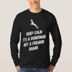 Camiseta Doberman Pinscher Dobie Mãe de Cachorro Pai Dono