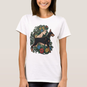 Camiseta Doberman Pinscher Ever Mãe