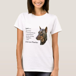 Camiseta Doberman Pinscher Gifts