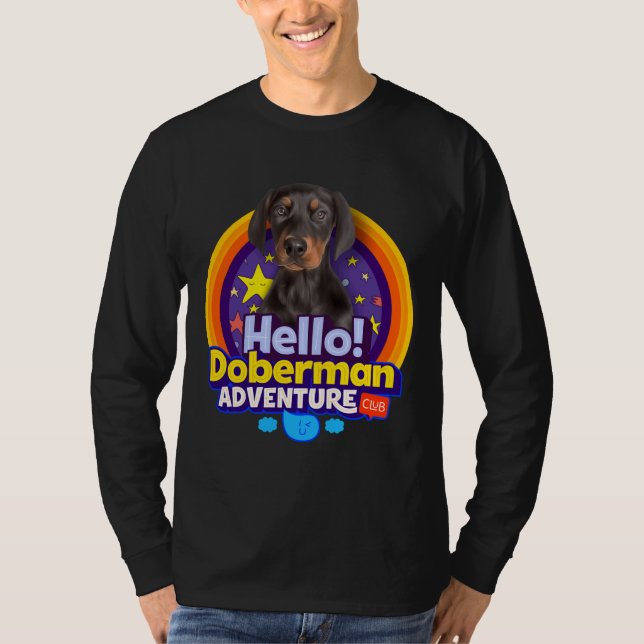 Camiseta Doberman Puppy Dog (Frente)