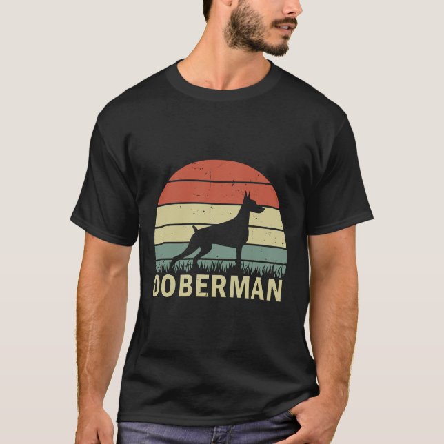 Camiseta Doberman Rasta (Frente)