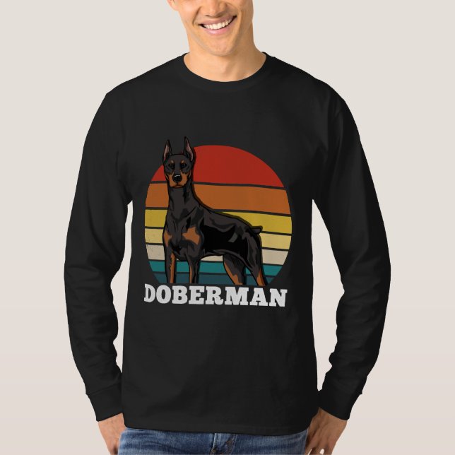 Camiseta Doberman Retro 625 (Frente)
