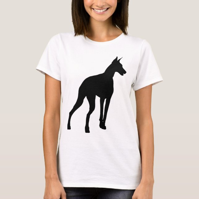 Camiseta Doberman Silhouette (Frente)