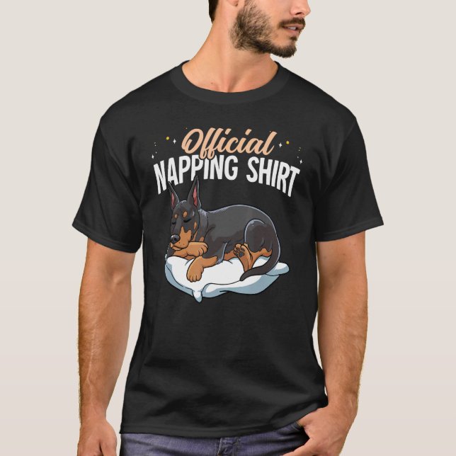 Camiseta Doberman Soneca Oficial (Frente)