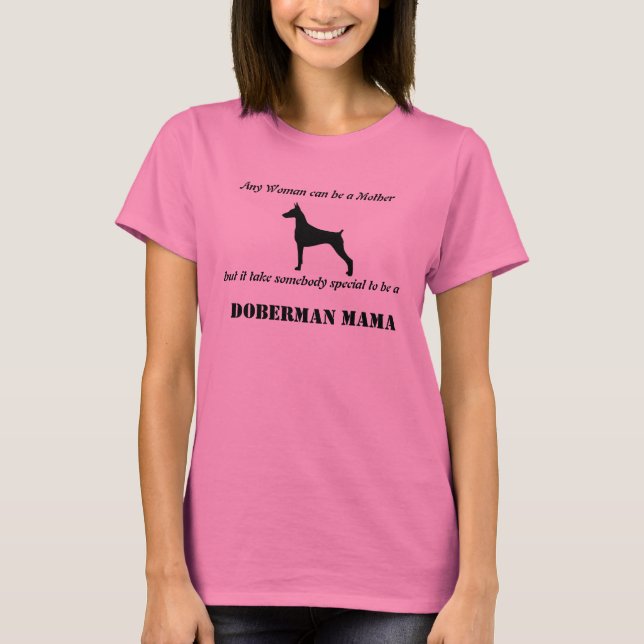 Camiseta DobermanMama (Frente)