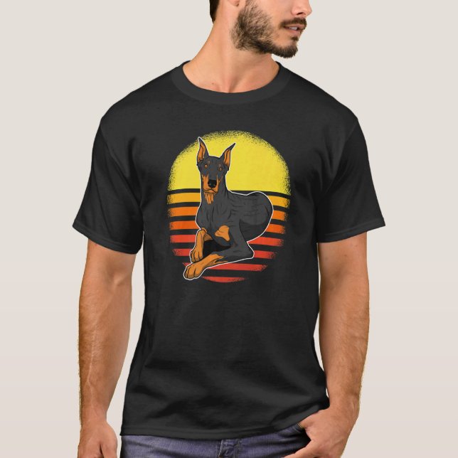 Camiseta Dobermann Dog Breed 8 (Frente)