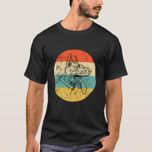 Camiseta Dobermann Dog Retro Sunset Dobie Proprietário Pins