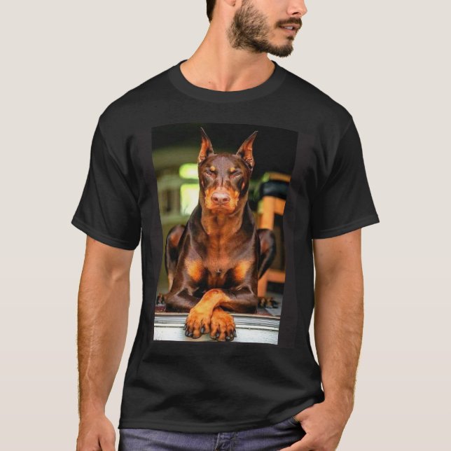 Camiseta DobermanT-Shirt (Frente)