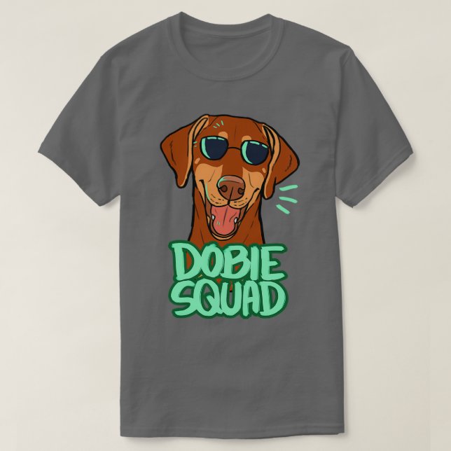 Camiseta DOBIE SQUAD red  (Frente do Design)
