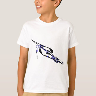 Camiseta Dobra de Tempo Dimensional Azul