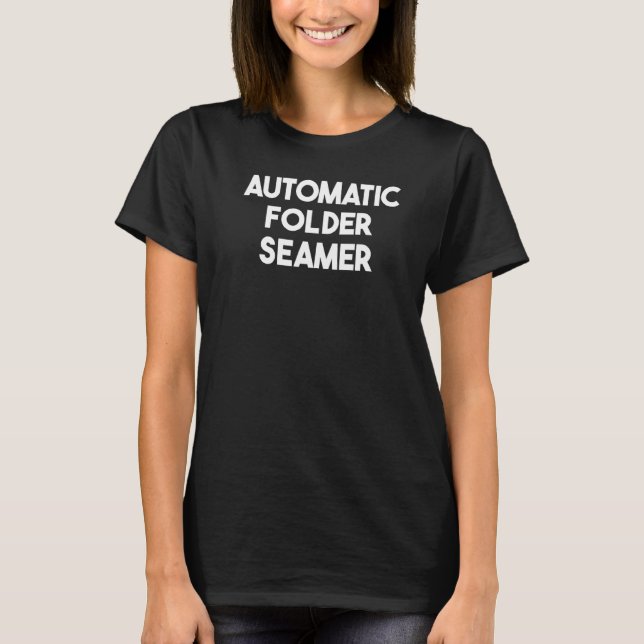 Camiseta Dobradeira Automática de Pastas   (Frente)