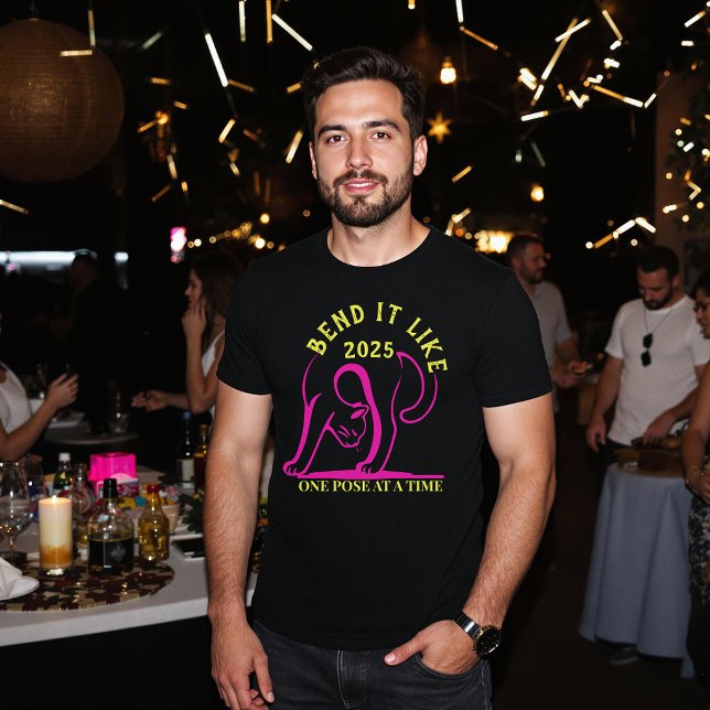 Camiseta Dobre-o como 2025 Yoga Tee - Presente para Yogis (Criador carregado)