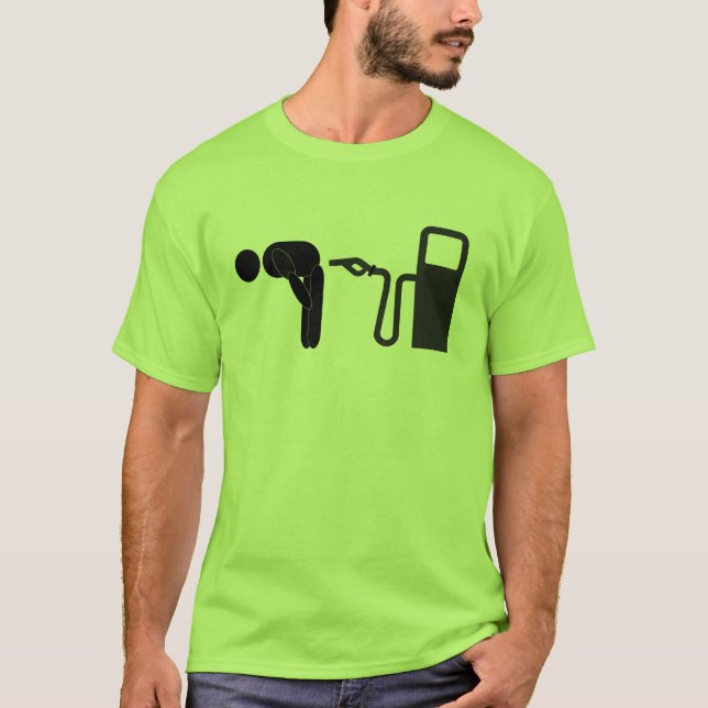 Camiseta Dobre sobre e tome-o acima do Tailpipe! (Frente)