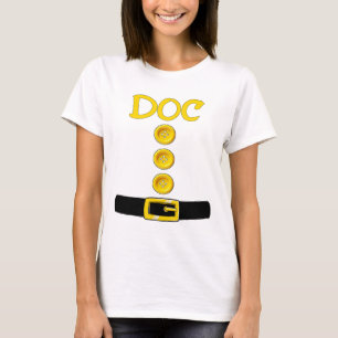 Camiseta Doc Dwarf Halloween Cor do Figurino Correspondente