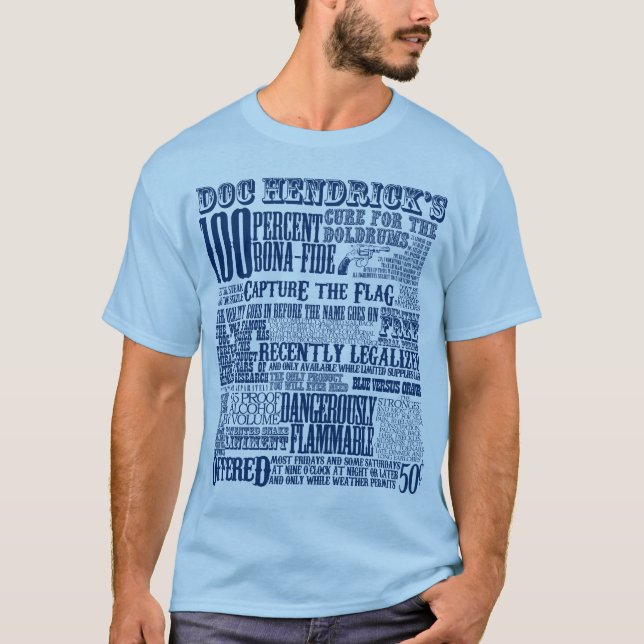 Camiseta Doc Hendrick (azul) (Frente)