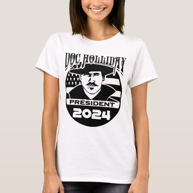 Camiseta Doc Holliday 2024 T-Shirt (Frente)