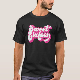Camiseta Doce, 16 Anos, Para Meninas, 16