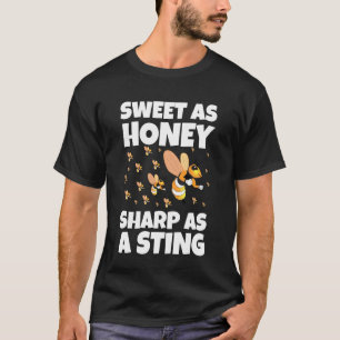 Camiseta Doce Como Mel Afiado Como Uma Picada Apicultura Di
