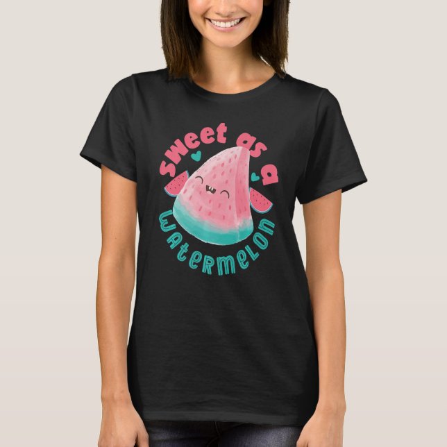 Camiseta Doce Como Melancia (Frente)