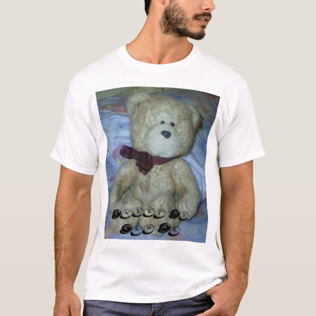 Camiseta "Doce Como Pode Ser" Urso de Teddy (Frente)