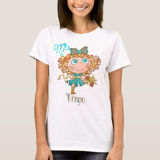 Camiseta Doce Criança de Virgem (Frente)