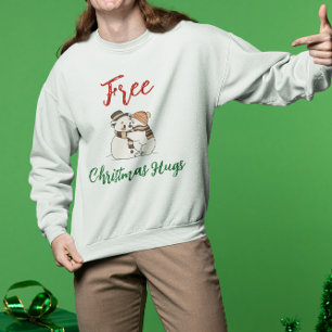 Camiseta Doce de Abraços de Natal Grátis