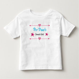 Camiseta doce de bebê da Pe-Paw