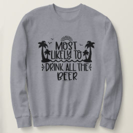 Camiseta doce de Bebendo de cerveja engraçada