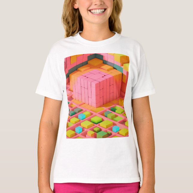Camiseta Doce de cor clara (Frente)