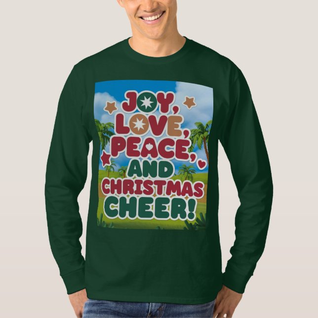 Camiseta doce de queijo de Natal (Frente)