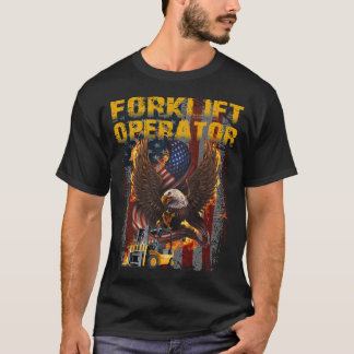 Camiseta Doce Do Operador De Elevação Orgulhosa