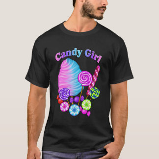 Camiseta Doce Doce Lolly Cotton Candy Treat
