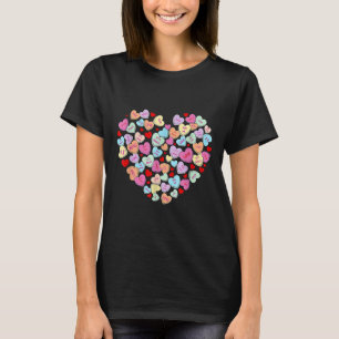 Camiseta Doce Doente de Conversação do Coração dia de os na