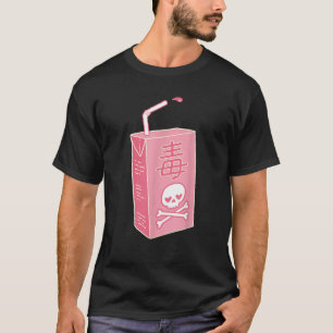 Camiseta Doce Doente Yami Kawaii Kanji Japonês Suco Venenos