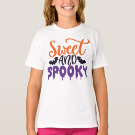 Camiseta Doce e Bolas Divertidas no Dia das Bruxas