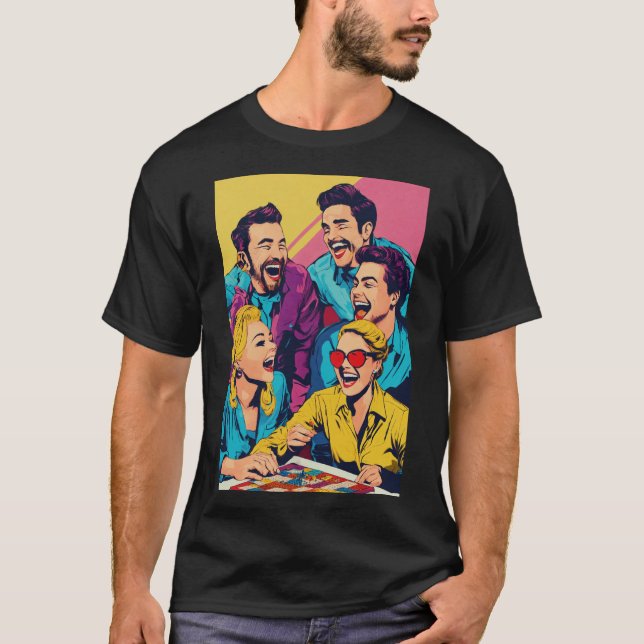 Camiseta Doce e Diversão: Feliz T-Shirt De Noz (Frente)