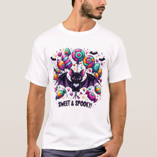 Camiseta Doce e Spooky | Halloween Spooky Bat