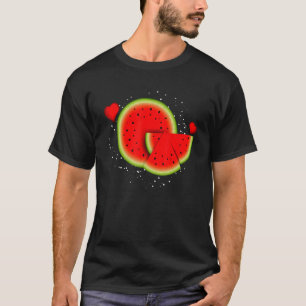 Camiseta Doce Fatia Melancia Verão Fruta Tropical Verão